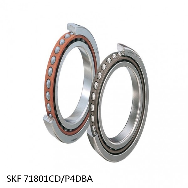 71801CD/P4DBA SKF Super Precision,Super Precision Bearings,Super Precision Angular Contact,71800 Series,15 Degree Contact Angle #1 small image