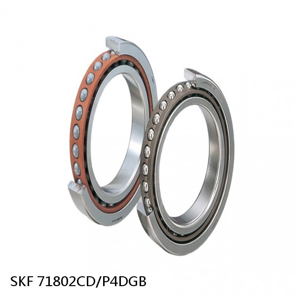 71802CD/P4DGB SKF Super Precision,Super Precision Bearings,Super Precision Angular Contact,71800 Series,15 Degree Contact Angle